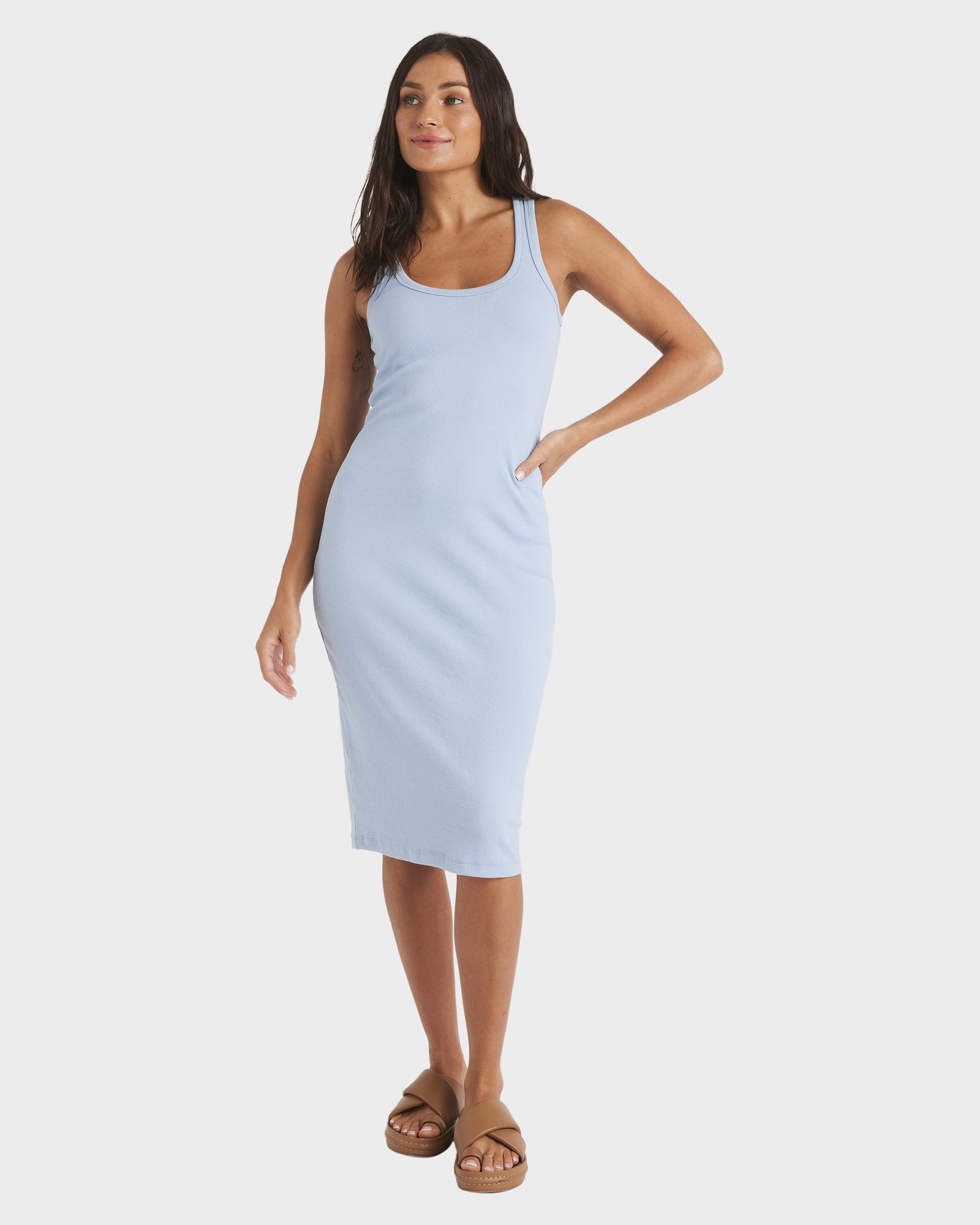roxy dresses for women Womens Base Rib Dress – Roxy