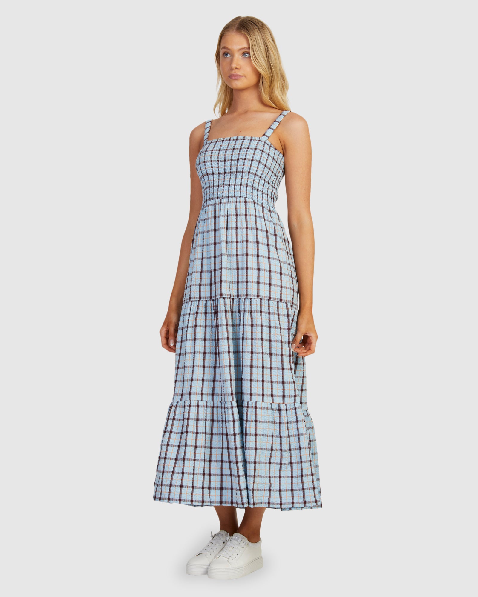 Womens Sunnier Shores Midi Dress