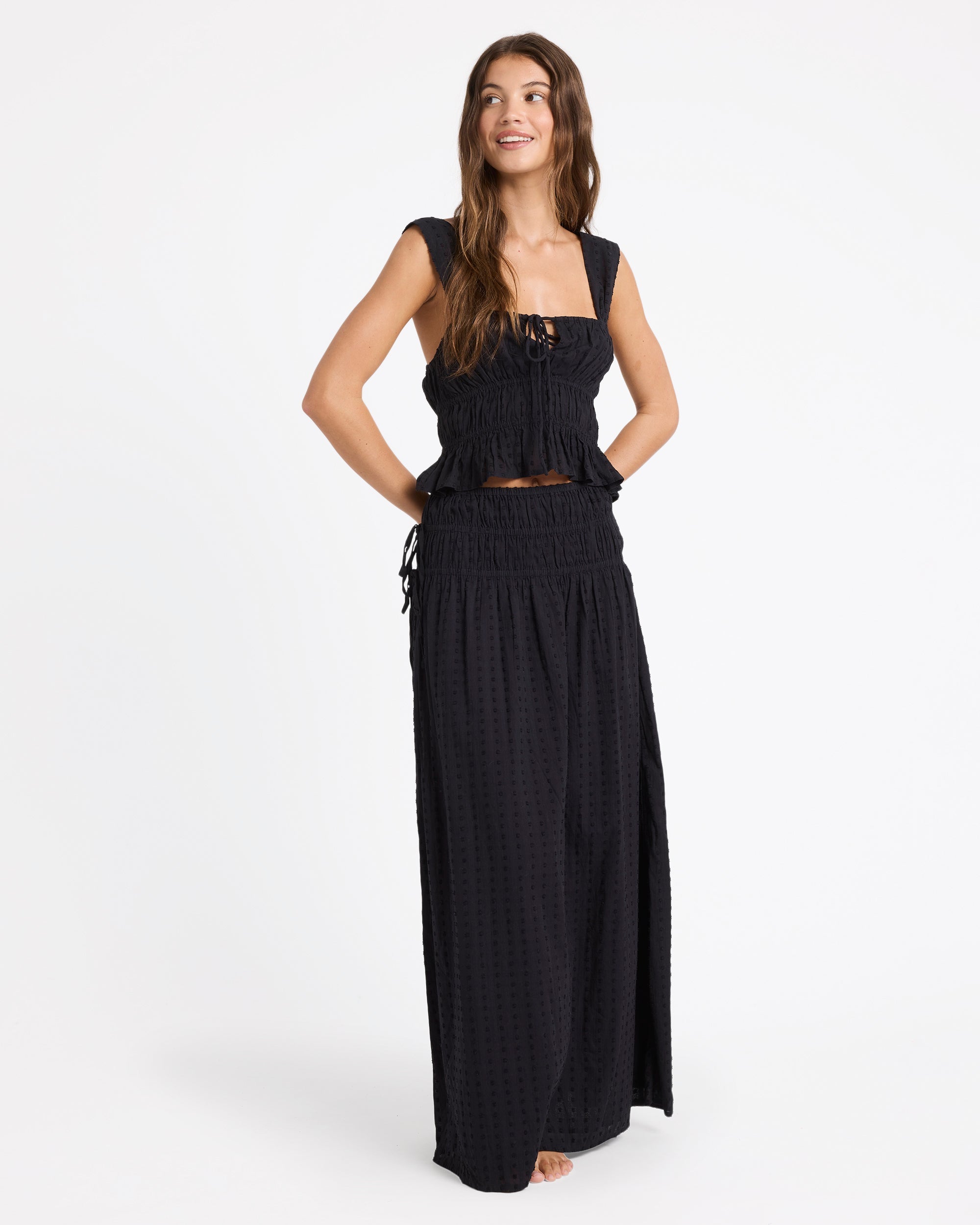 Womens Malia Maxi Skirt