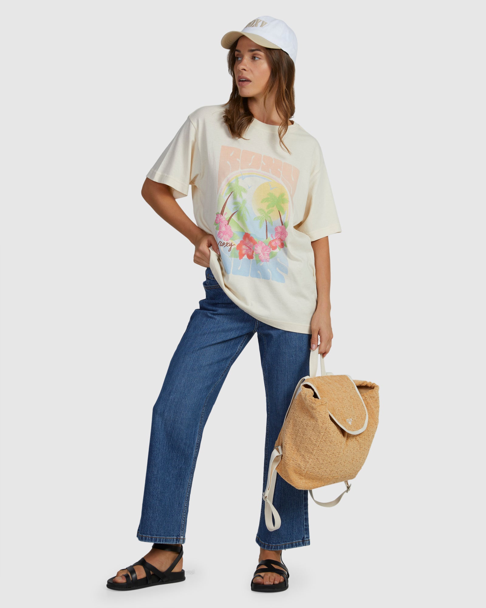Womens Shooting Star Relaxed Fit T-Shirt