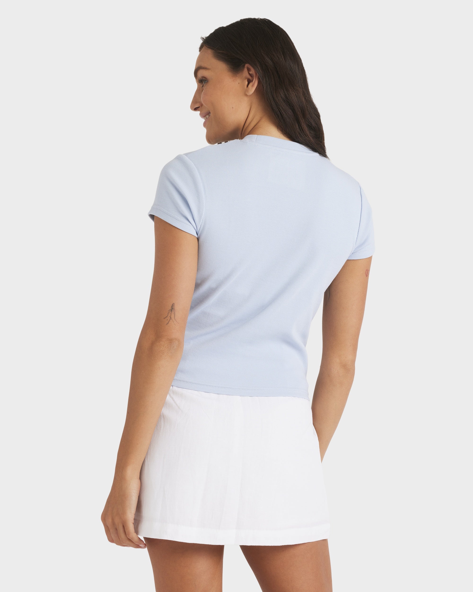 Womens Oasis Baby Rib T-Shirt