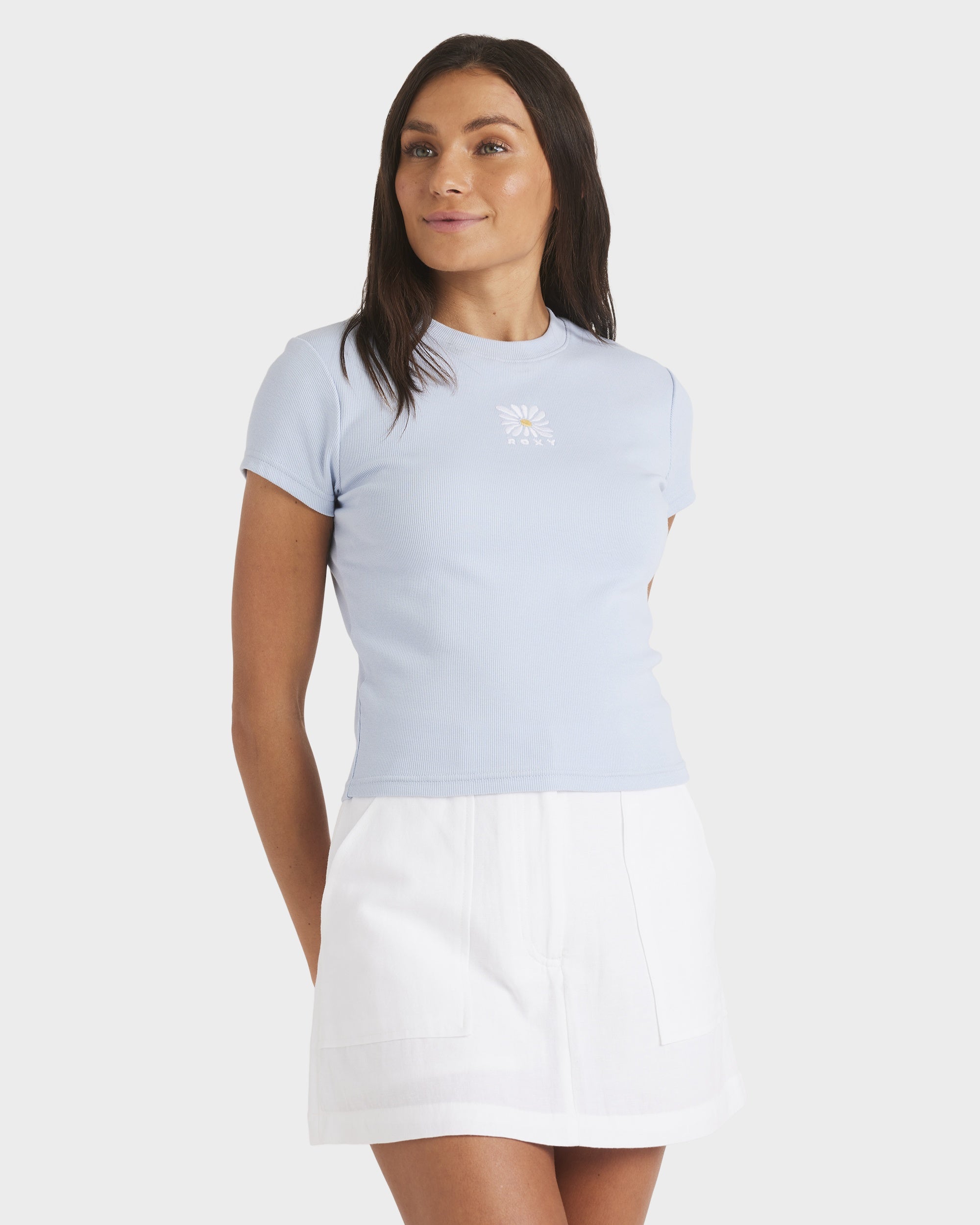 Womens Oasis Baby Rib T-Shirt