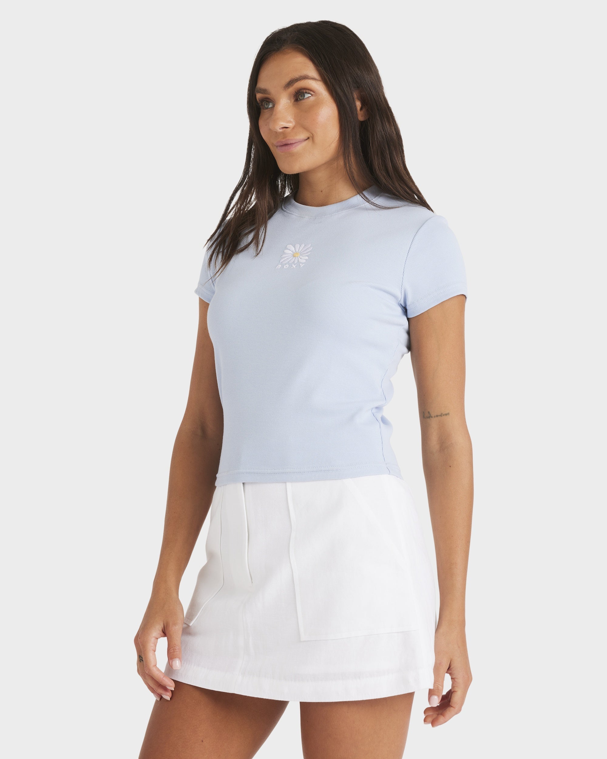 Womens Oasis Baby Rib T-Shirt