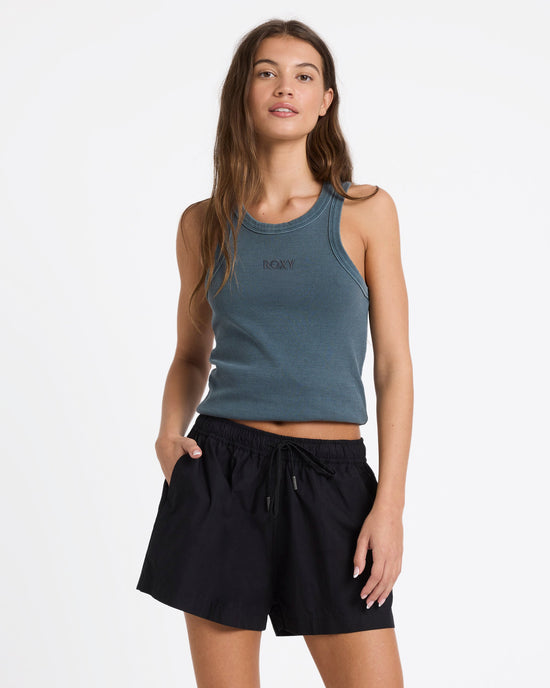 Womens Recess Elastic Waist Shorts