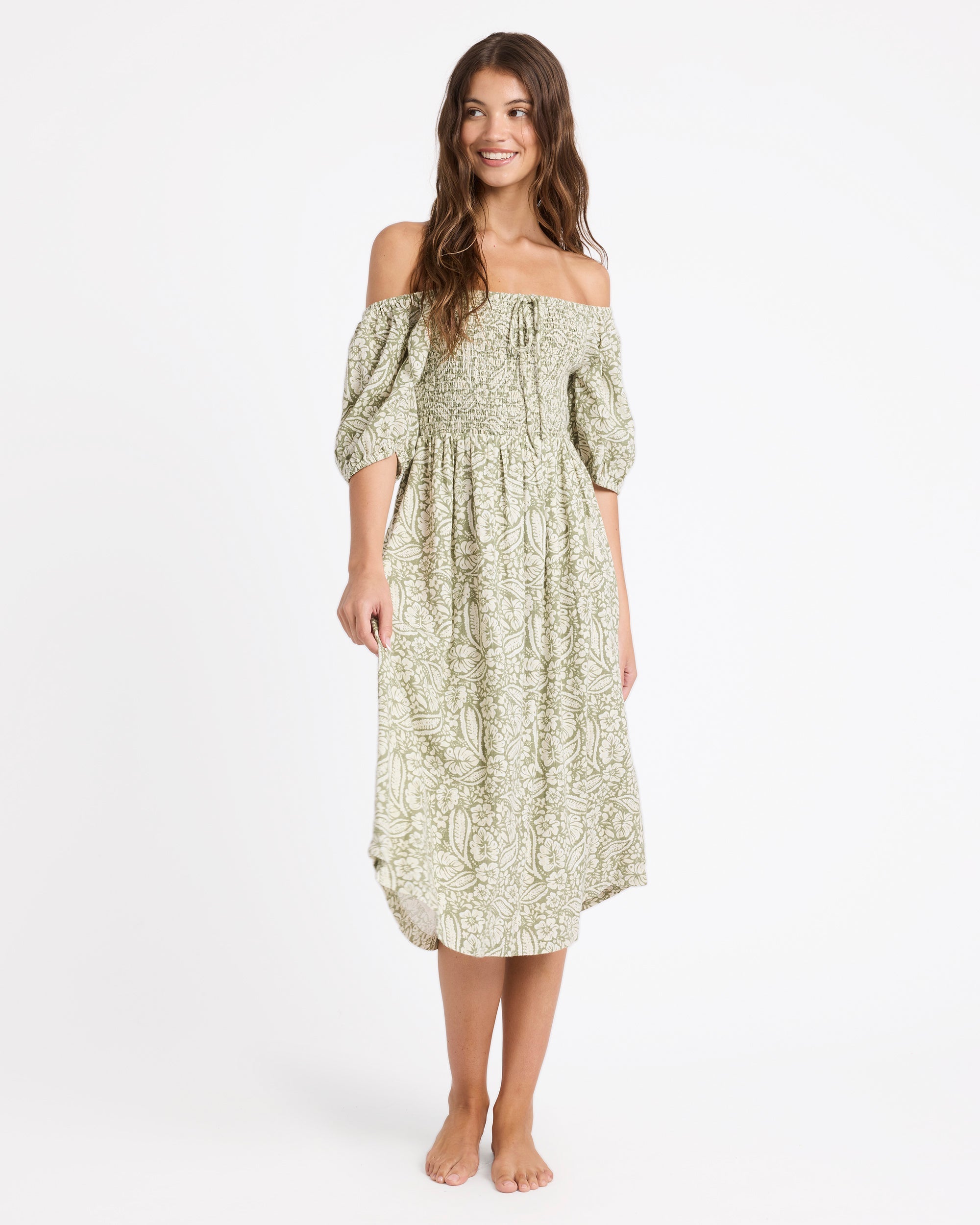 Womens Wildside Mercad Midi Dress