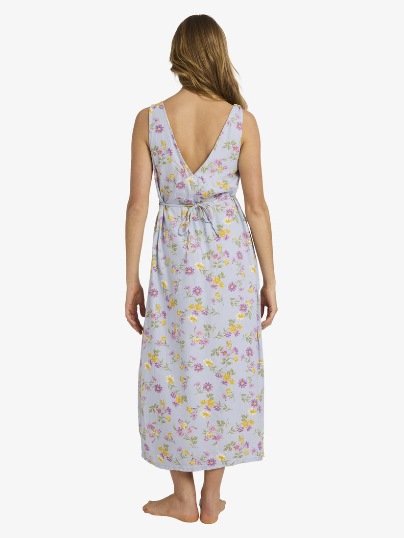 Womens Wild Flower Midi Dress