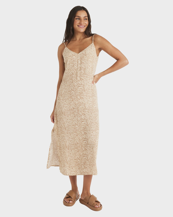 Womens Gone WIld Stay Sunny Midi Dress