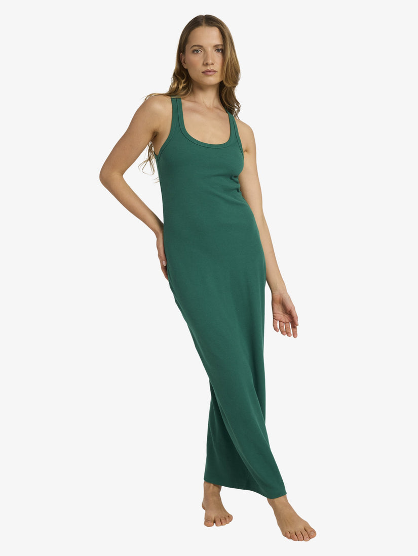 Womens Base Rib Maxi Dress
