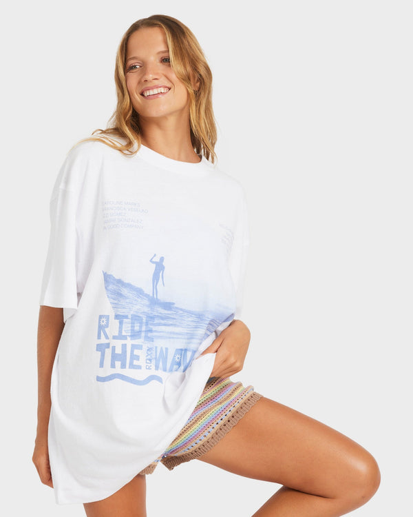 Womens Ride The Wave T-Shirt