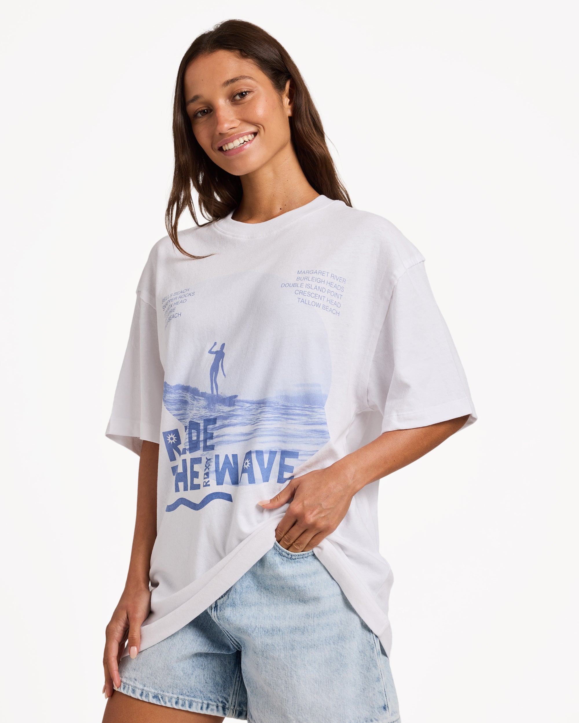 Womens Ride The Wave T-Shirt