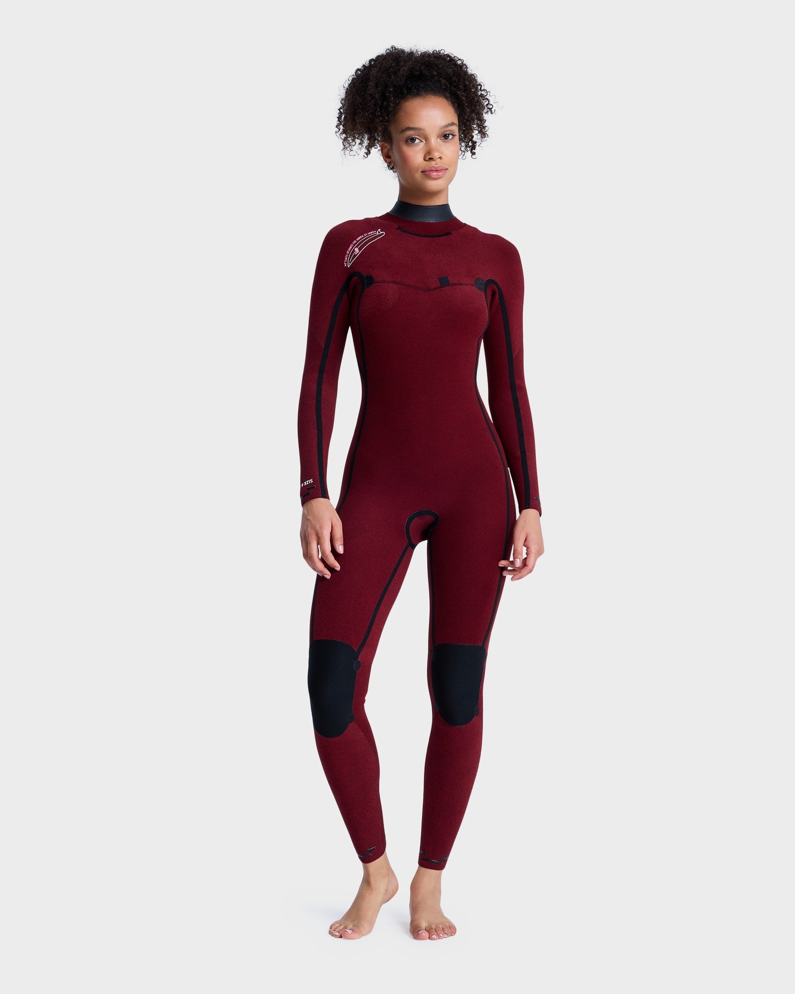 Womens 3/2mm Elite Extra Stretch Chest Zip Wetsuit