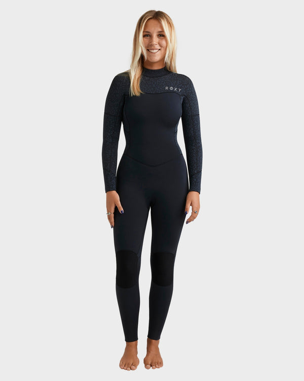 Womens 4/3mm Swell Natural Back Zip Wetsuit