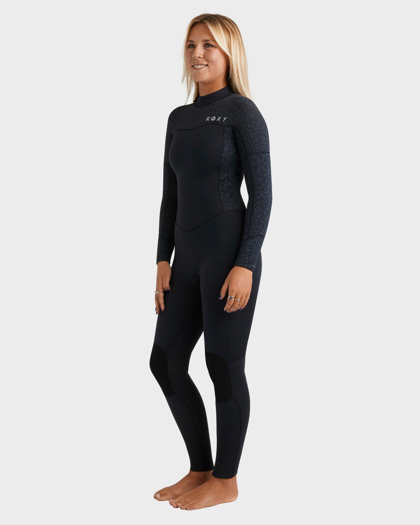 Womens 4/3mm Swell Natural Back Zip Wetsuit