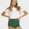 Womens Palm Shadows High Waist Bikini Bottom
