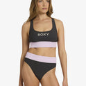 Womens Roxy Active C Block High Waist Bikini Bottom