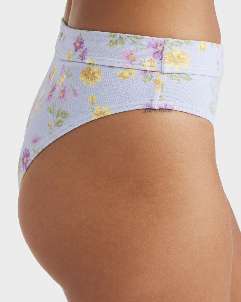 Womens Wildflower Mid Bikini Bottom