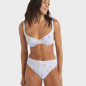 Womens Wildflower Mid Bikini Bottom