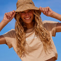 Womens Waves Song Hat