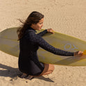Womens 2mm Swell Series Long Sleeve Back Zip Springsuit
