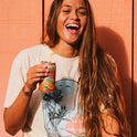 Womens Sunnyoversize Stone Wash T-Shirt