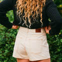 Womens Chlo Short Natural Denim Shorts