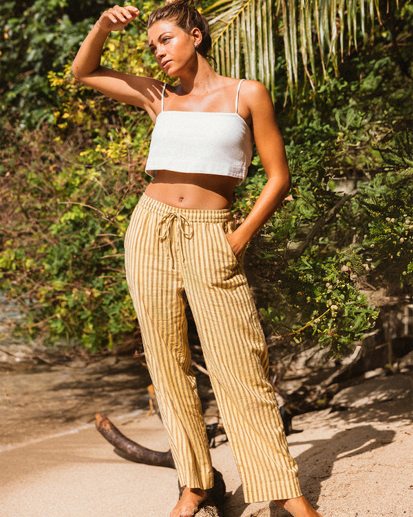 Womens Mercado Stripe Pants
