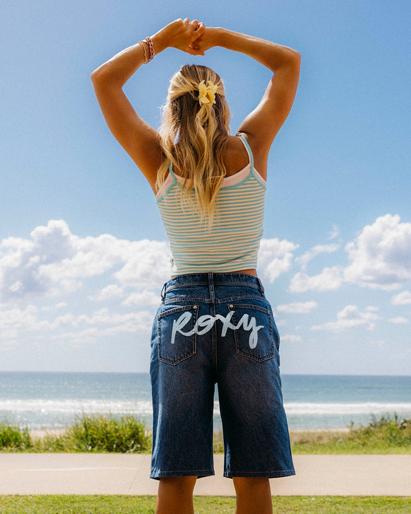 Womens Backslider Denim Shorts