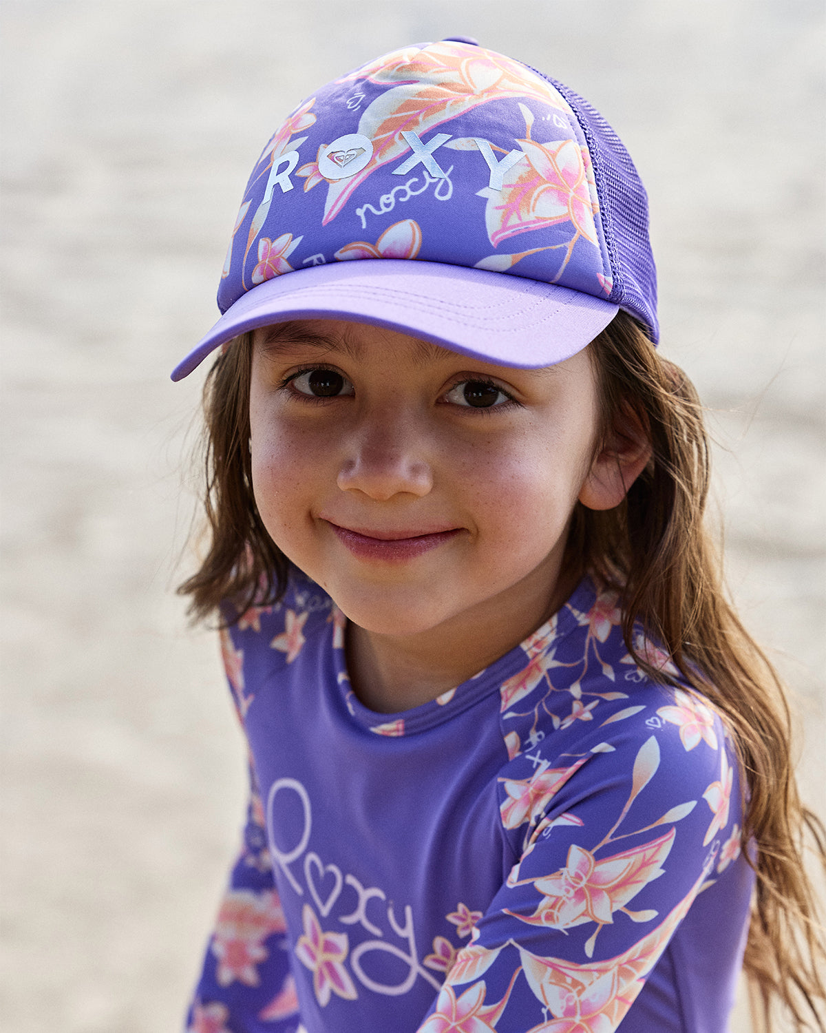 Girls 2-7 Sweet Emotions Trucker Cap