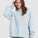 Womens Lineup Oversized Crew A Sweatshirt