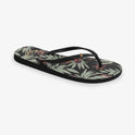 Womens Bermuda Print Thongs