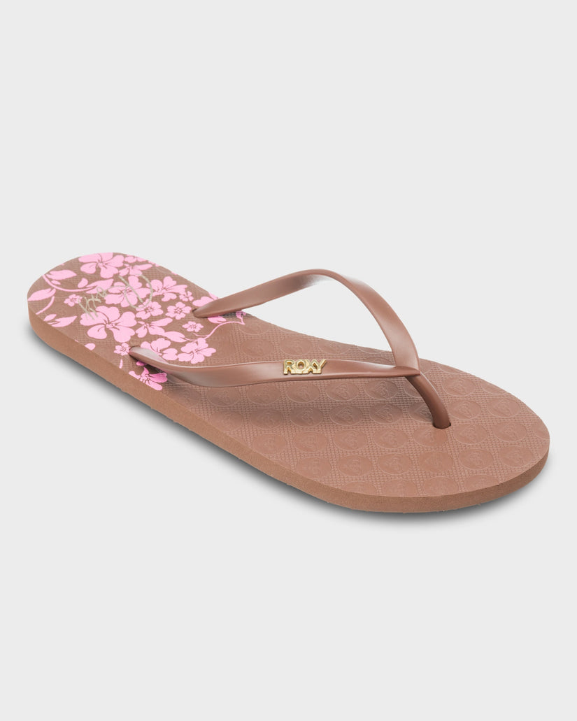 Womens Viva Printed Thongs