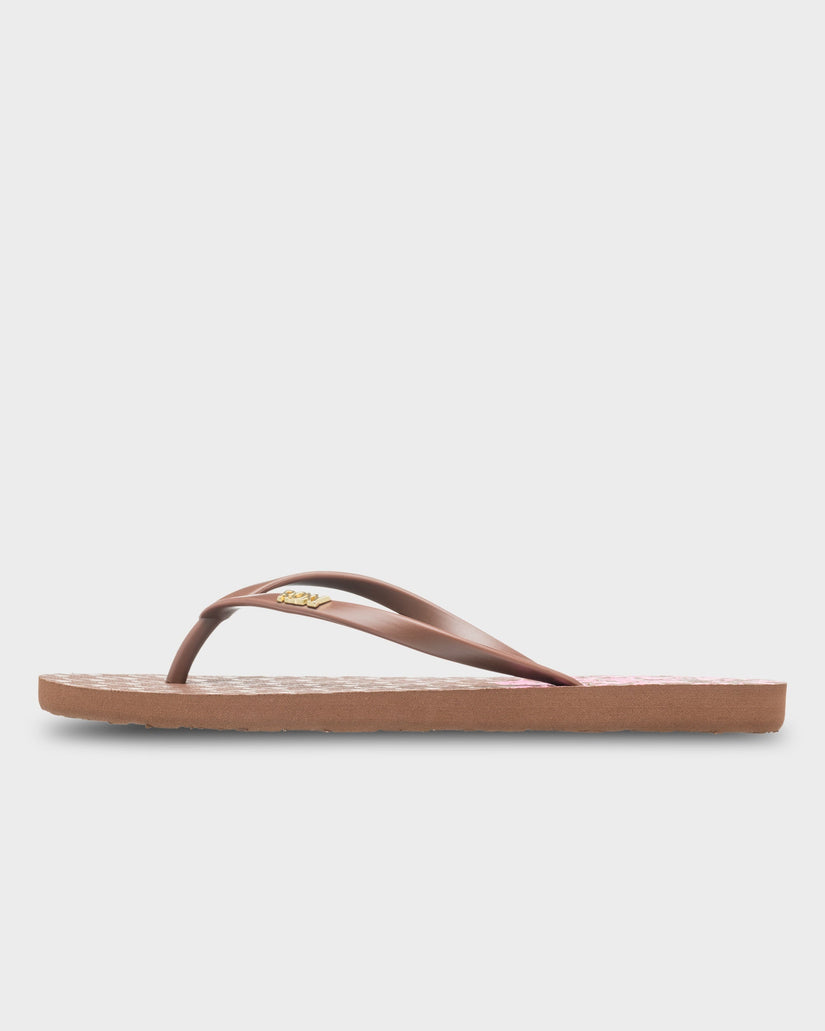 Womens Viva Printed Thongs