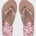 Womens Viva Printed Thongs