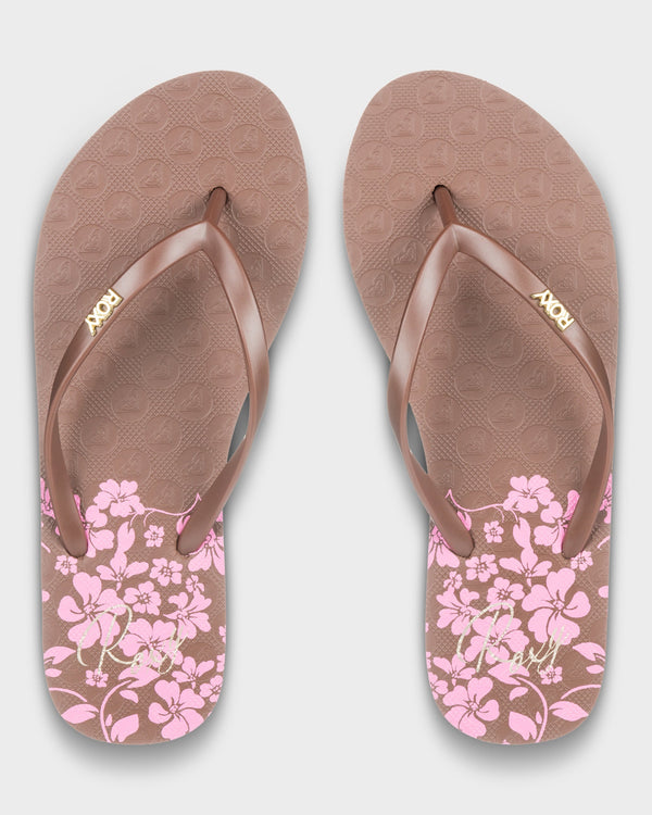 Womens Viva Printed Thongs
