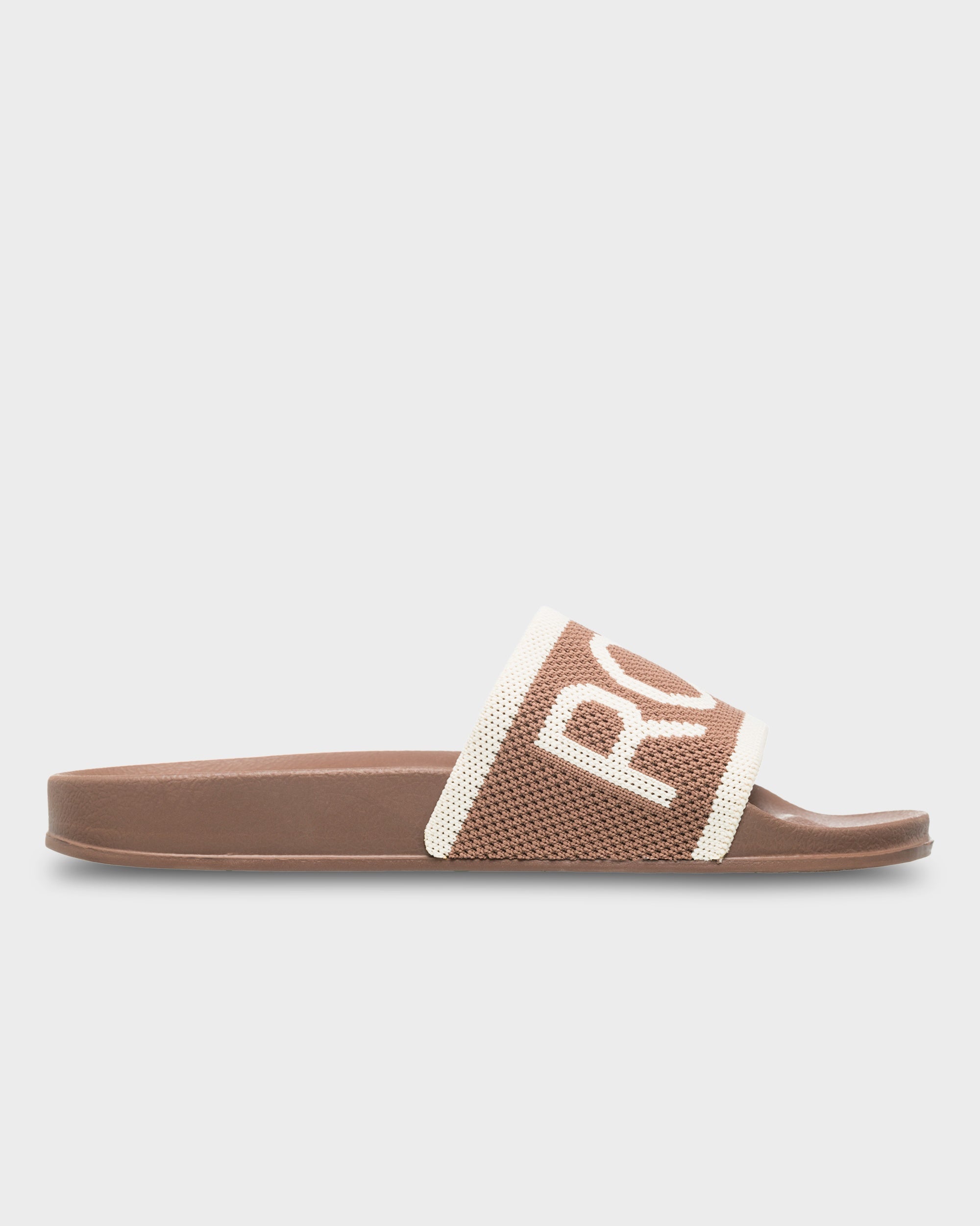 Womens Slippy Knit Slides