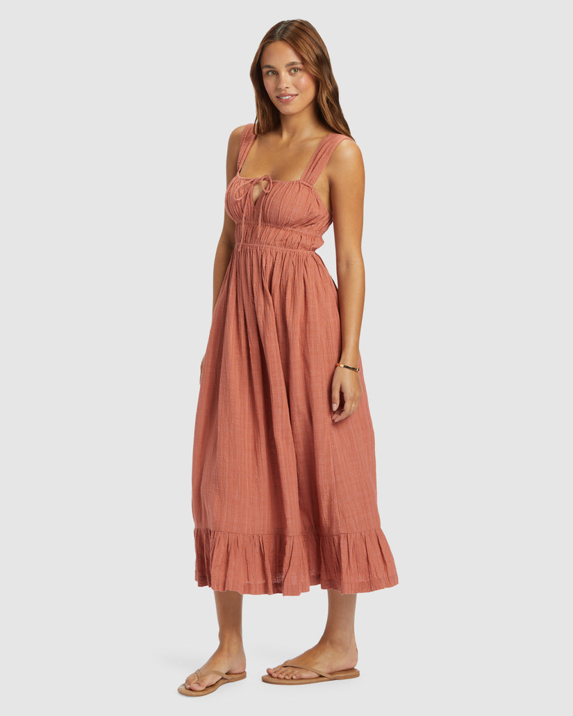 Womens Paradise Winds Midi Dress