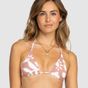 Womens Beach Classics Mini Tiki Tri Bikini Top