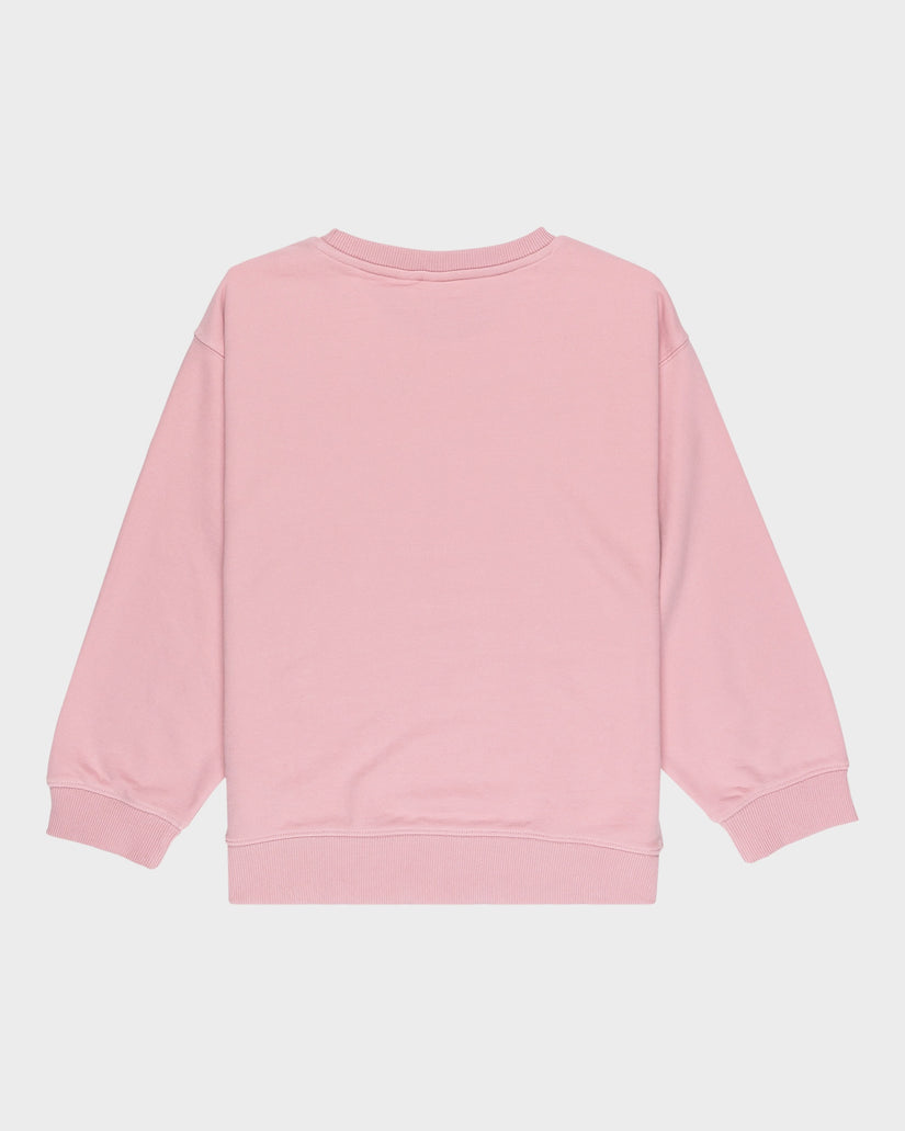 Girls 8-16 Morning Hike Terry Crew Neck