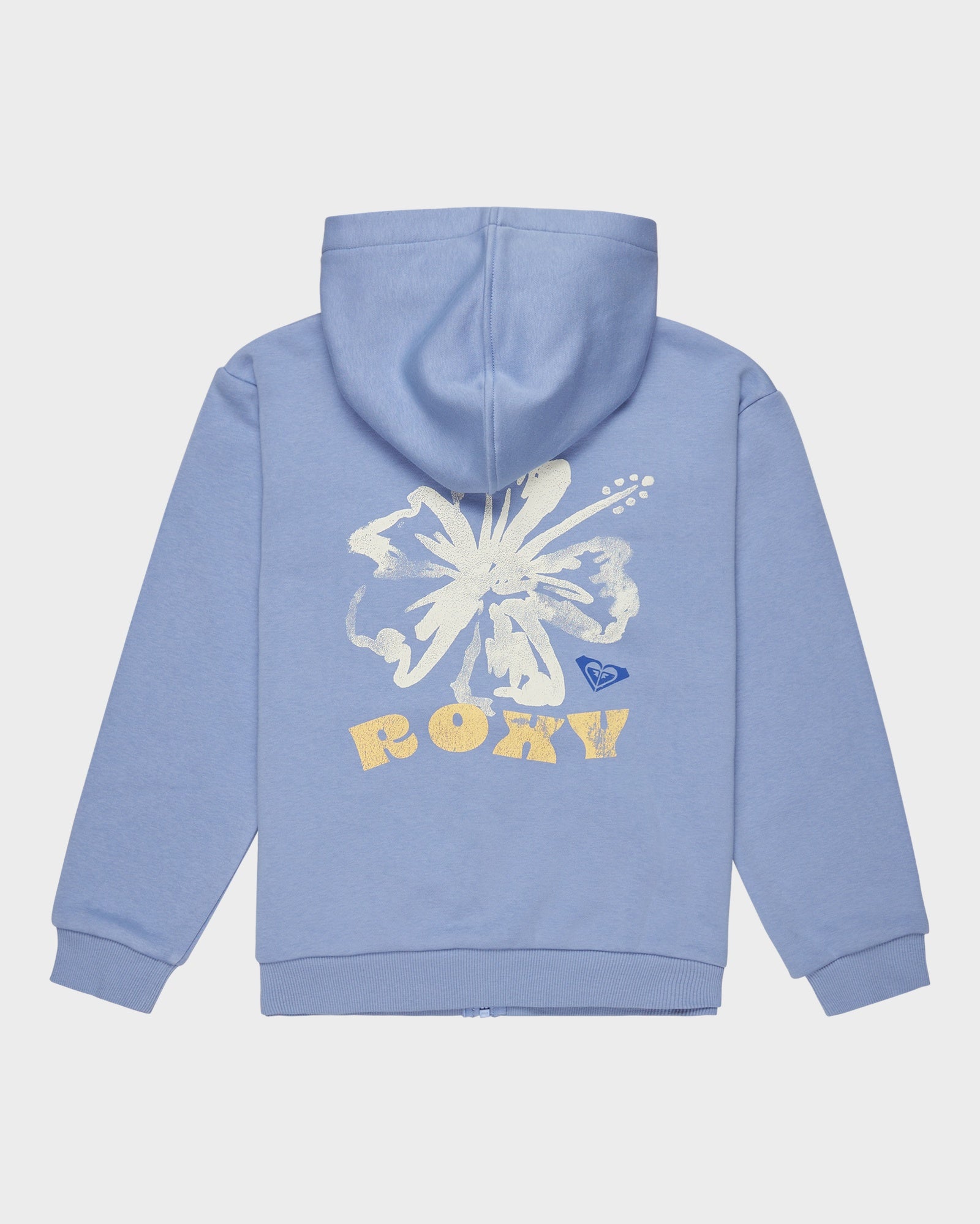 Girls 4-16 Surf Feeling Zip Up Brushed Hoodie