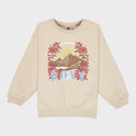 Girls 8-16 Morning Hike Crew Neck