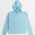 Girls 4-16 Gold Shadow Long Sleeve Hooded T-Shirt