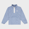 Womens Lucky Girl Half Zip Fleece Jumper