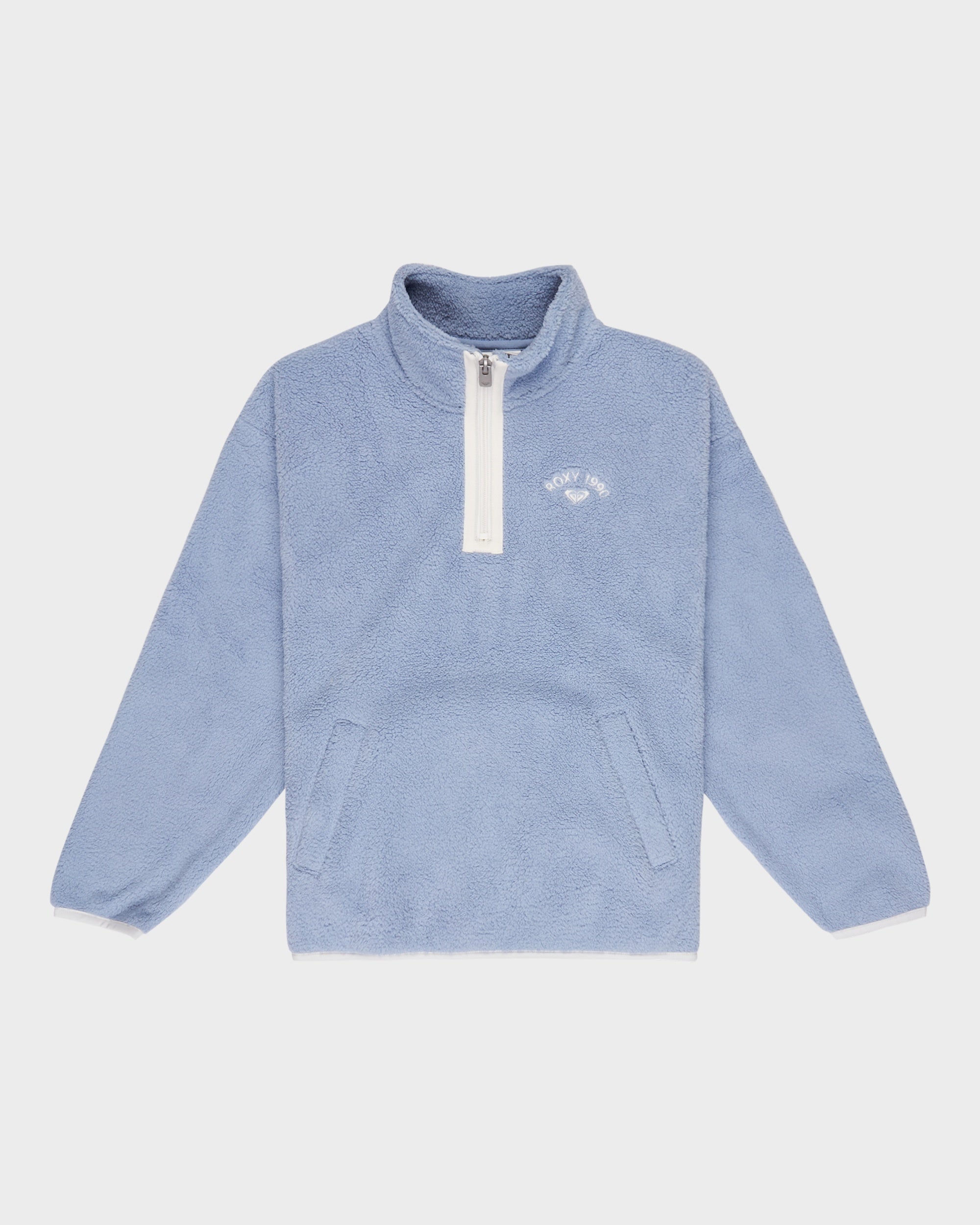 Womens Lucky Girl Half Zip Fleece Jumper