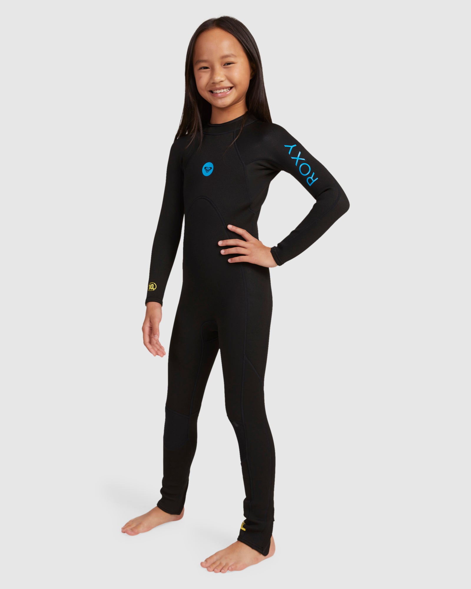 Girls 2-16 3/2mm Prologue Flatlock Back Zip Wetsuit