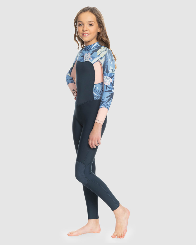 Girls 8-16 4/3Mmswell Series Back Zip Wetsuit