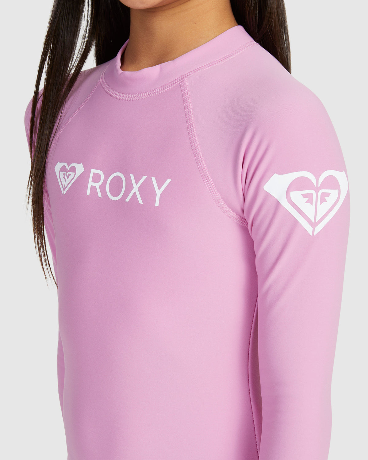 Girls Heater Ls Onesie Rashguard