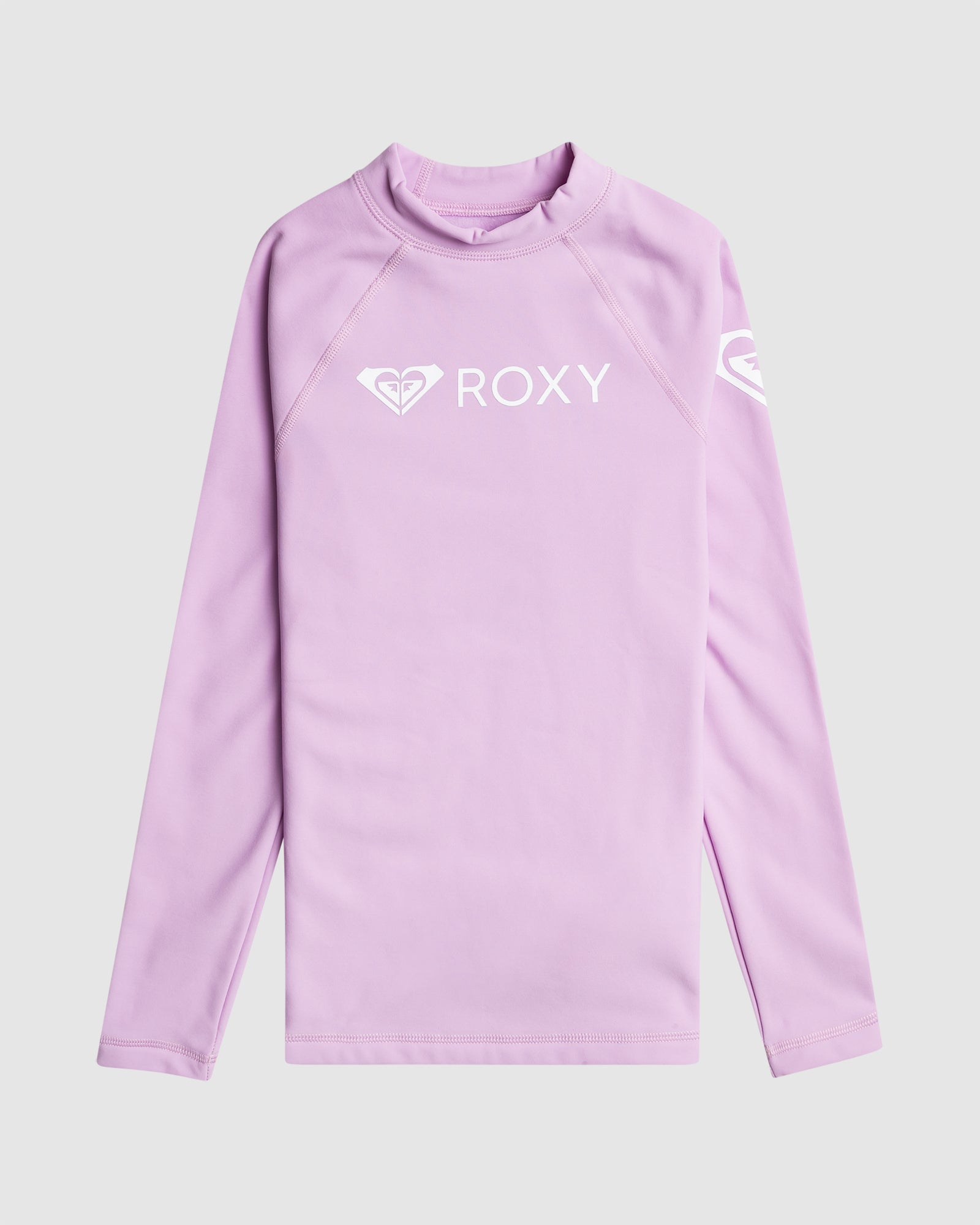 Girls 8-16 Heater Long Sleeve Upf 50 Surf T-Shirt