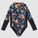 Girls 8-16 Active Onesie Long Sleeve Rash Vest
