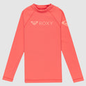 Girls 8-16 Heater Lycra Long Sleeve Rash Vest
