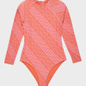 Girls 8-16 Heart N Soul Long Sleeve Rash Vest
